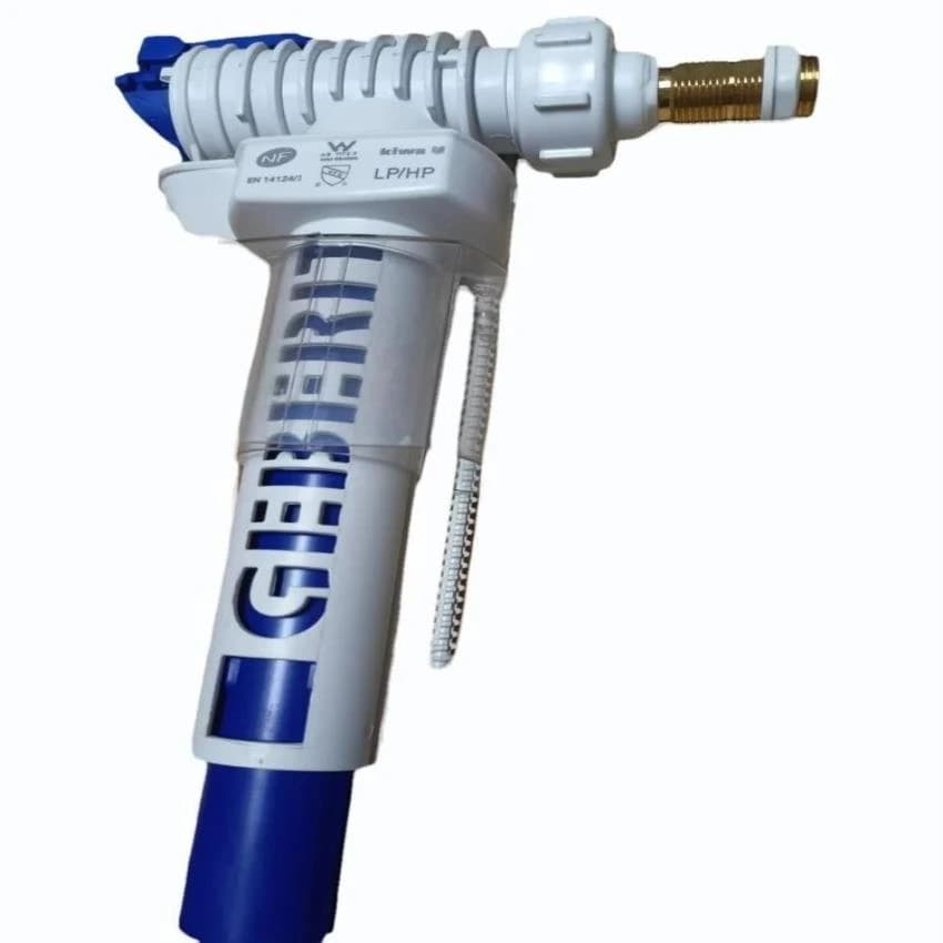 2 Piece Design Flush Button Floating Ball Valve