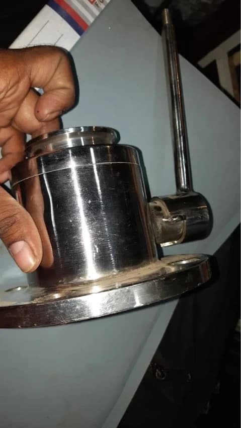 Mallinath Metal Ss Flush Bottom Valve, For Construction