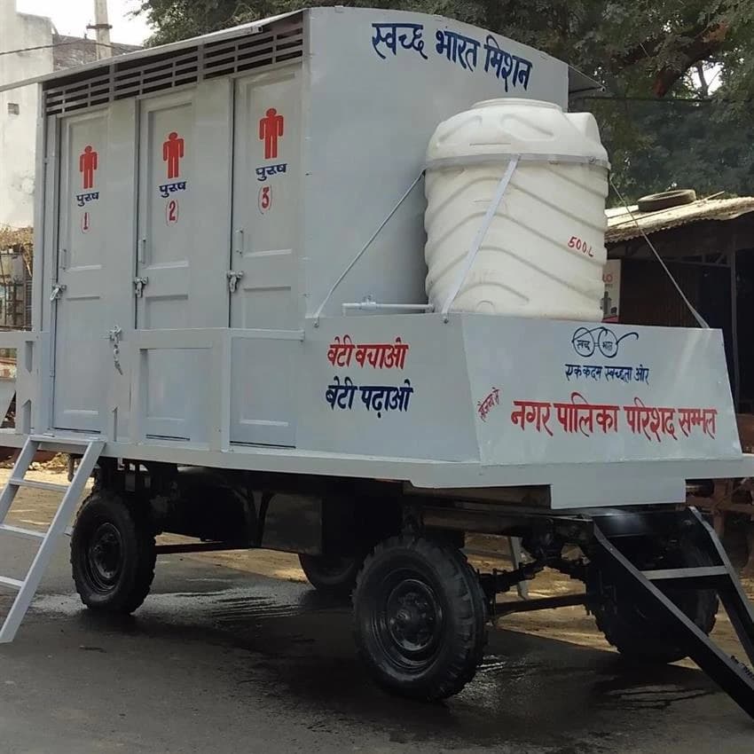 Mobile Toilet Van 6 Seater