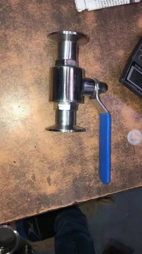 Medium Pressure Diaphragm Valve Tc End, For Industrial