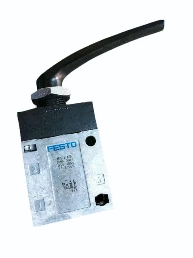 Aluminium Festo Hand Lever Valve, Valve Size: 1/4 inch