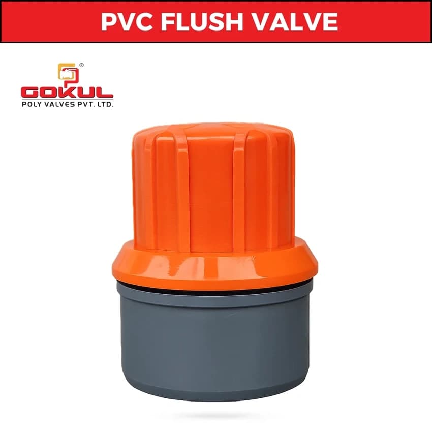 Flush Valve For Drip Irrigation