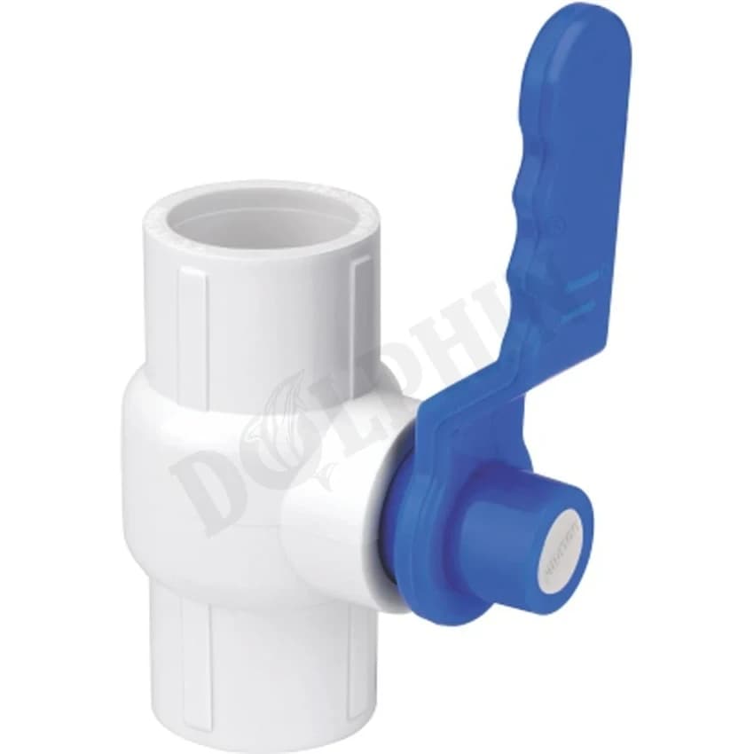 White UPVC Ball Valve