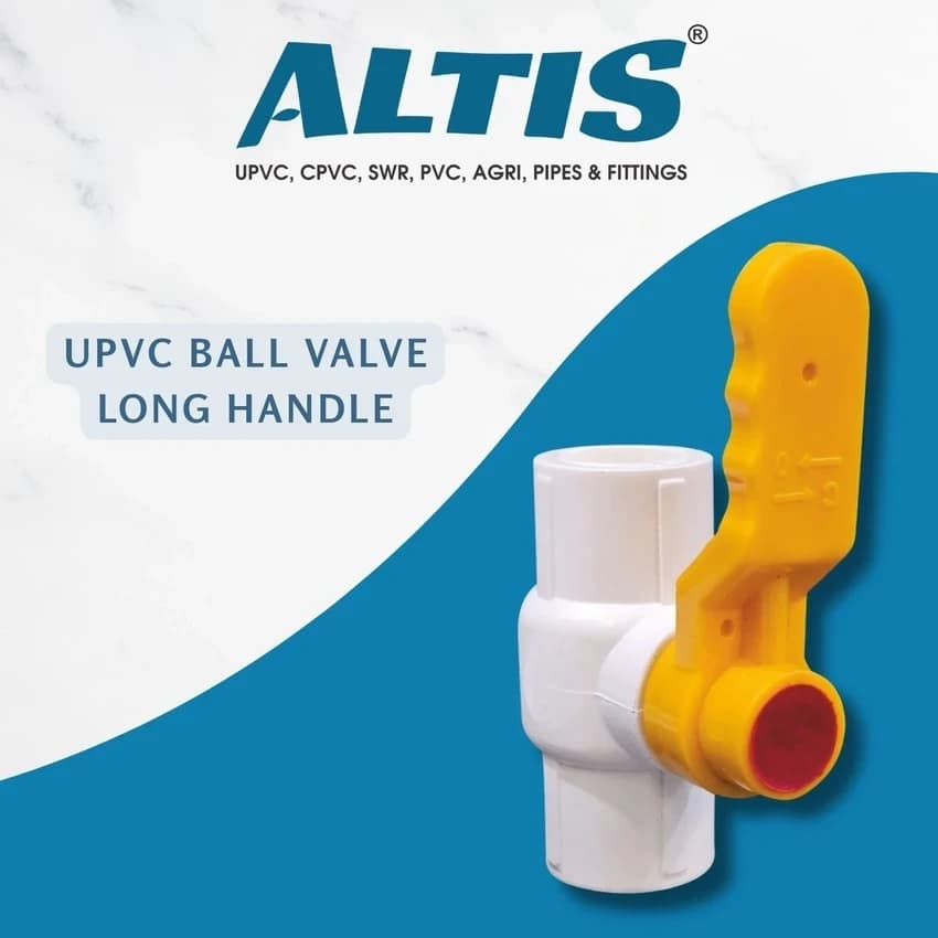 Upvc Ball Valve Long Handle