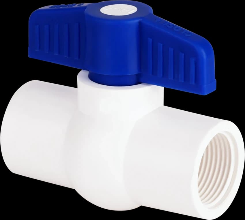 1/2 Inch UPVC Short Handle Ball Valve