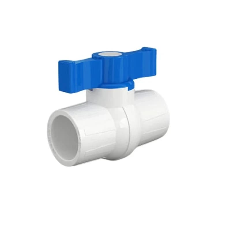 Pp Upvc Ball Valve for Water Line (2 Inch, Socket, PN16)