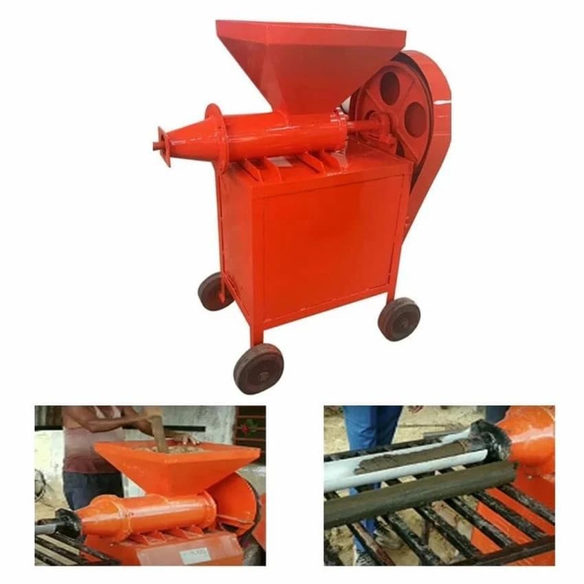 Cow Dung Log Making Machine