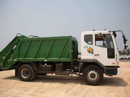 SRN Mild Steel Refuse Compactor, Automation Grade: Automatic