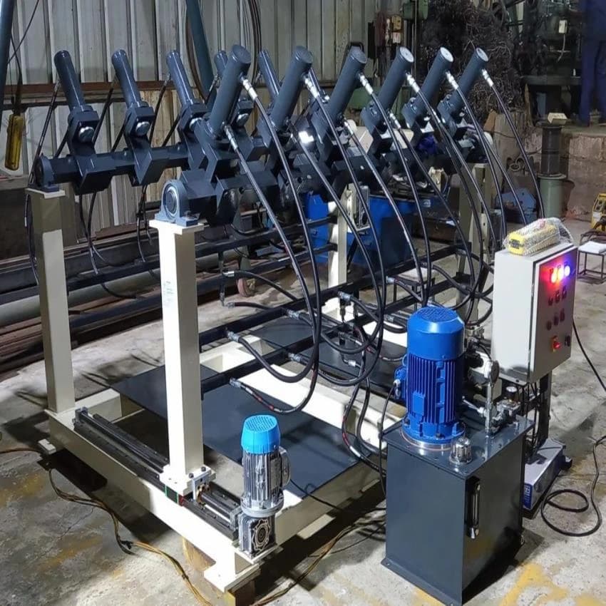 Copper Coil Hydraulic Cold Press, Automation Grade: Semi Automatic