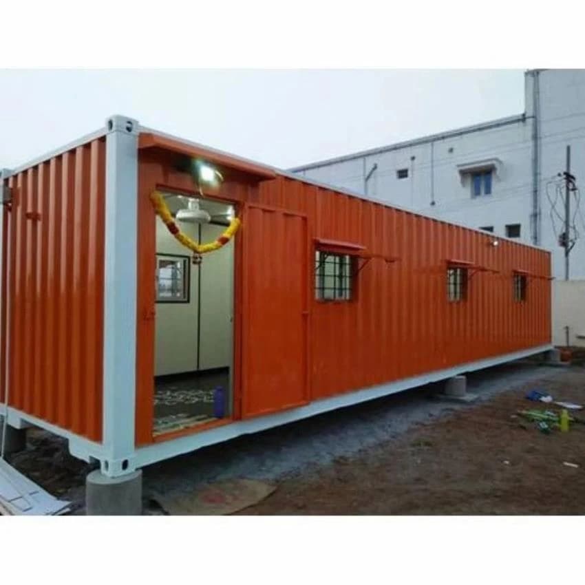 Rectangular Portable Office Container Cabin