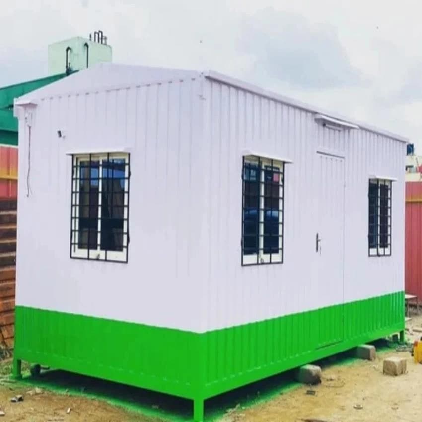 Prefab Mild Steel Portable Office Cabin