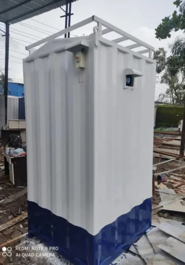 4x4 Feet Steel Toll Booth Cabins