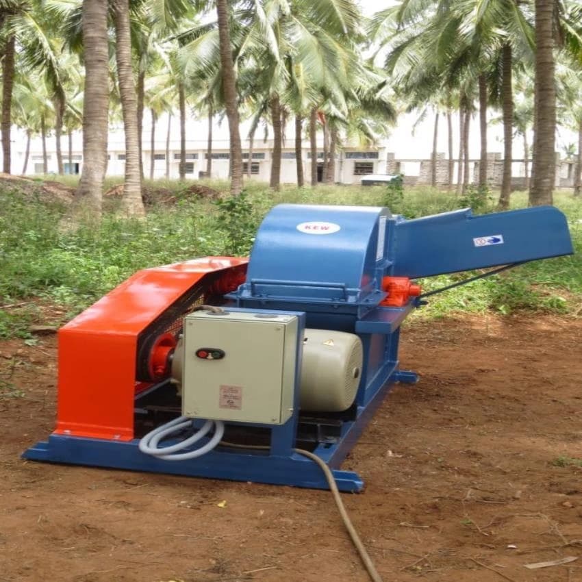 Single Shaft Wood Waste Shredder