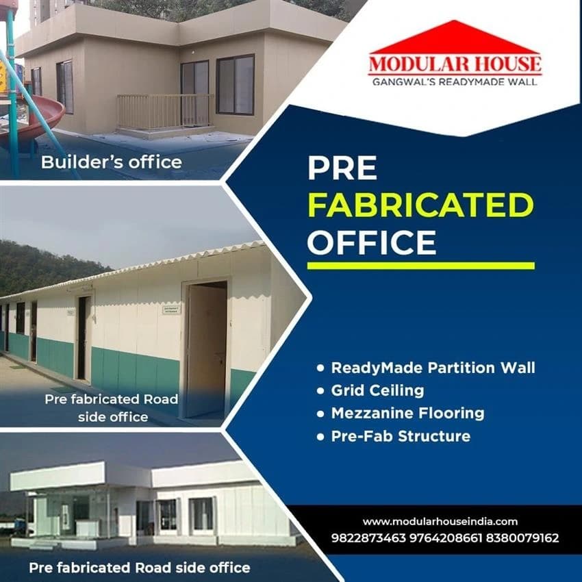 Cement sheet Modular Prefabricated Concrete House