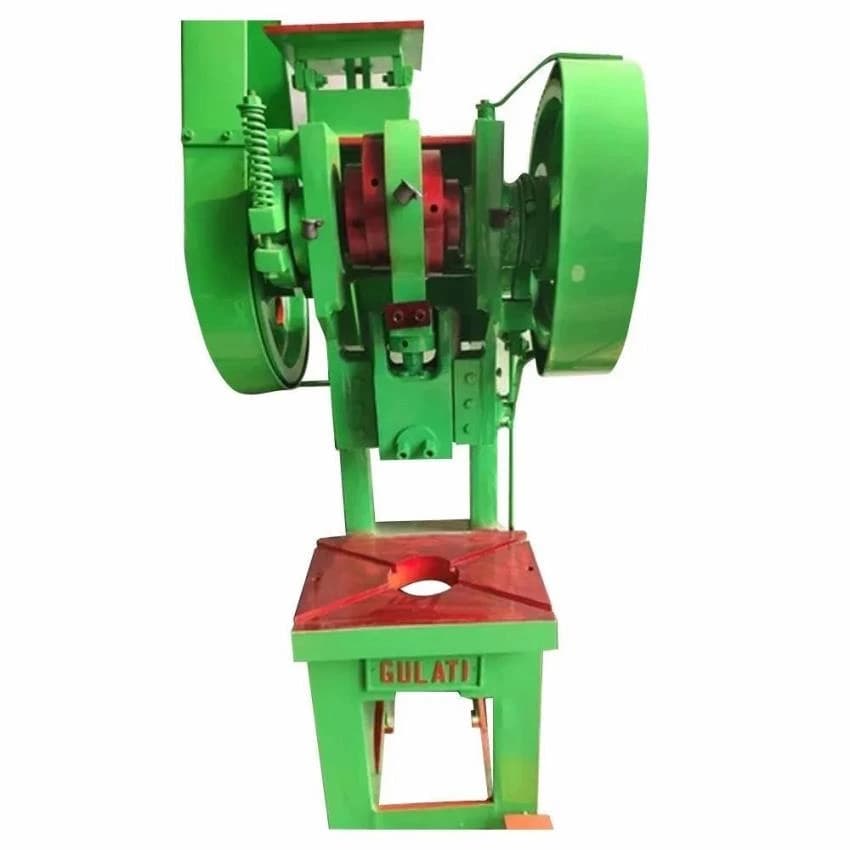 Semi-Automatic Mild Steel Mechanical Power Press Machine, Capacity: 50 Ton