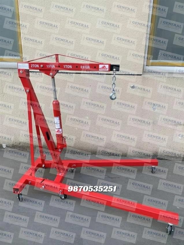 Red Mild Steel Mould Lifting Equipment, For Industrial Premises, Lifting Capacity: 2 Ton