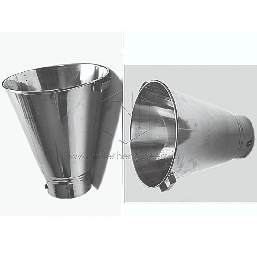 Nilesh Fully Automatic Stainless Steel Hopper, For Industrial, Weight Capacity: 5 kg