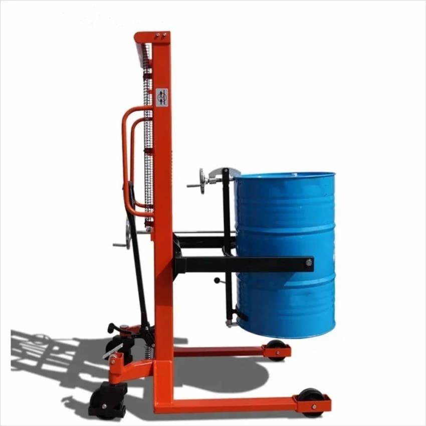 Manual Drum Stacker Cum Tilter, Lifting Capacity: 520 kg
