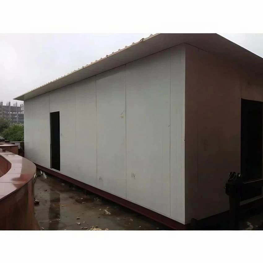 Sandwich Panel Panel Build PUF Cabin
