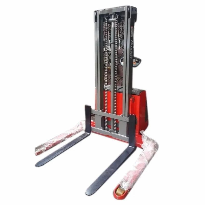 2000kg Mild Steel Manual Winch Stacker, For Material Handling, Hydraulic