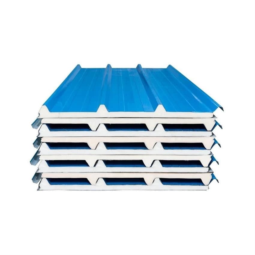 Color Coated Sandwich Puf Panel, 30mm To 150mm