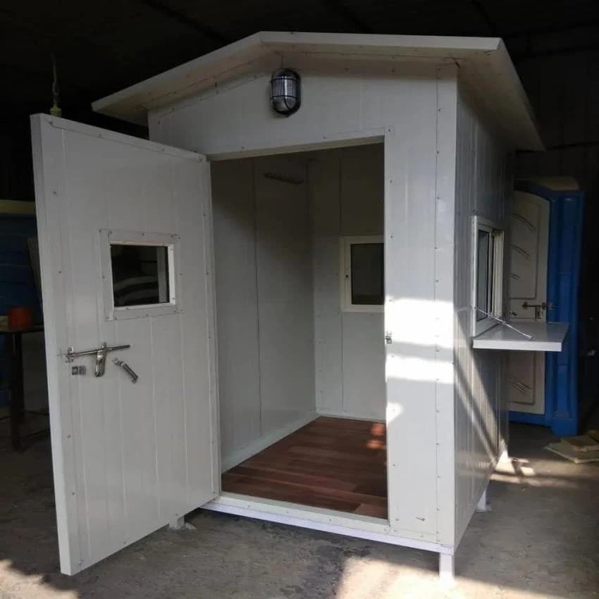 Square FRP Guard Huts Security Cabin
