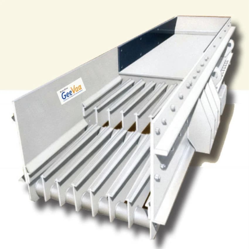 Geevaa 20 Apron Feeder, For Stone, Lifting Capacity: 10 tons