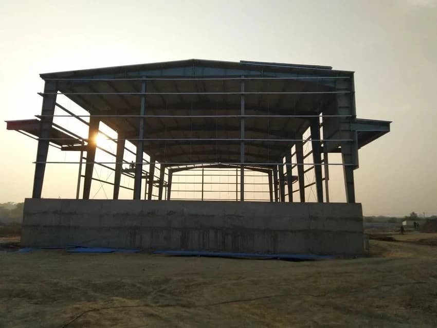 Steel Prefab Industrial Fabricated Shed
