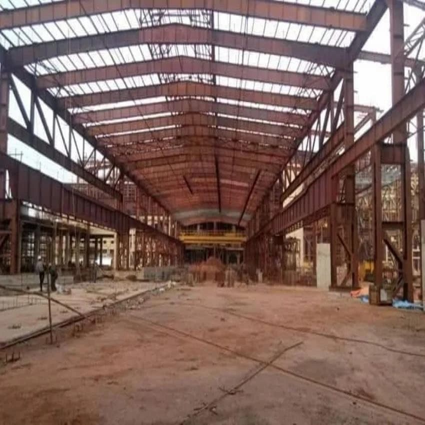 Steel Panel Build Peb Shed