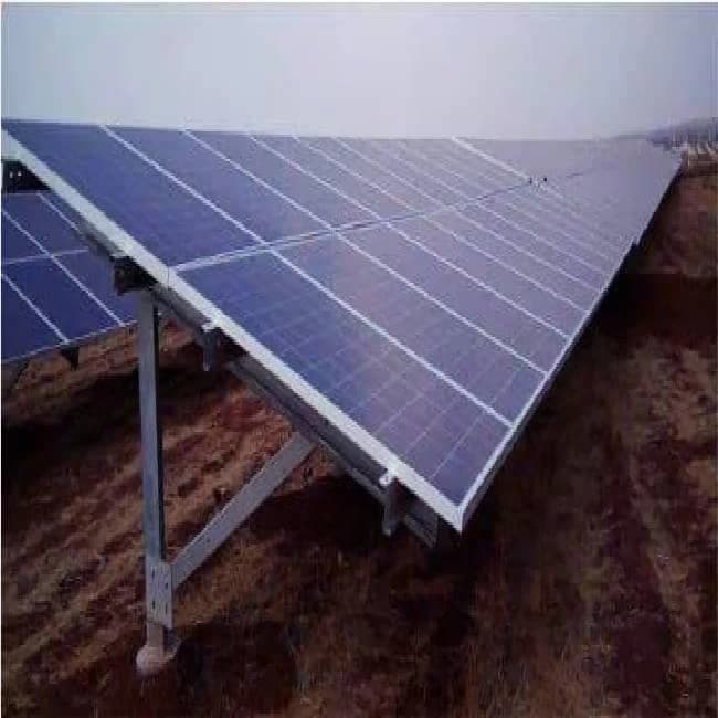 Solar Mounting Structure (MMS) with Seasonal Tilt