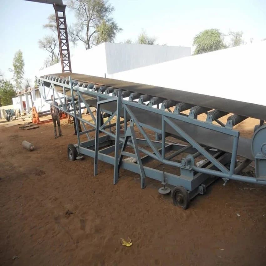 Counter Balance Stacker Mild Steel Bag Stackers Conveyors, For Industrial