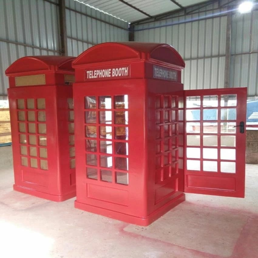Plastic , Plastic Telephone Booth