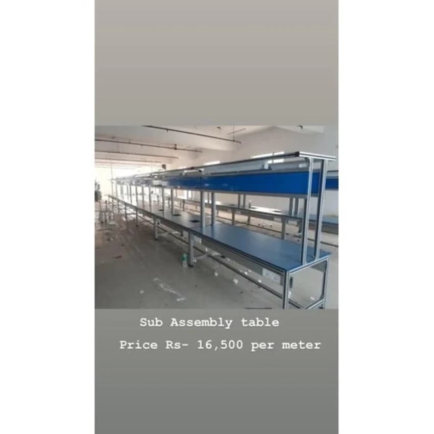 Stainless Steel Sub Assembly Table