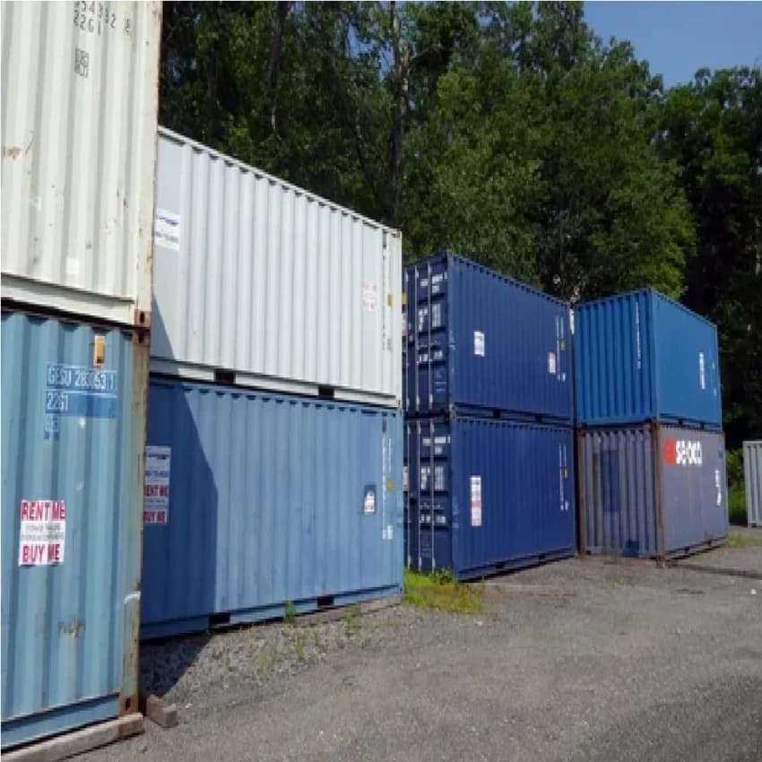 Galvanized Steel 20 feet Seaworthy Shipping Container