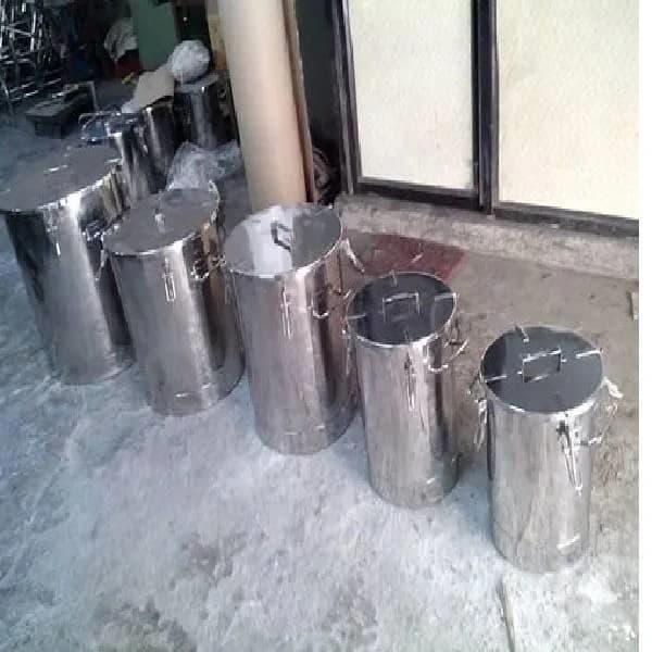 Stainless Steel Industrial Containers