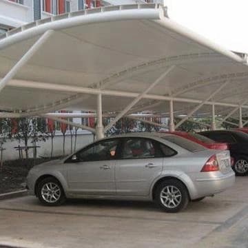 Tensile Car Parking Structure