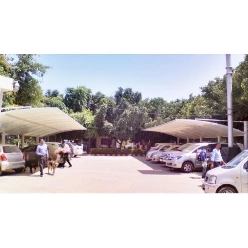 Tensile Fabric Car Parking Structure