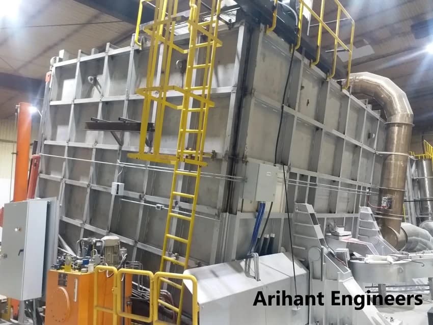 Aluminium Hydraulic Tilting Furnace