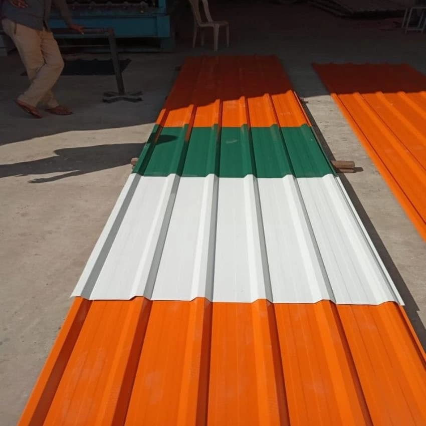 Ss Blue Colour Coated Roofing Sheet