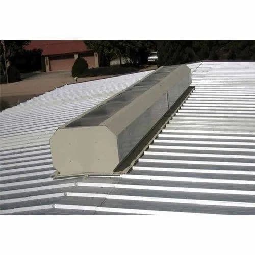 Aluminum Galvanised Ridge Vent, For Industrial