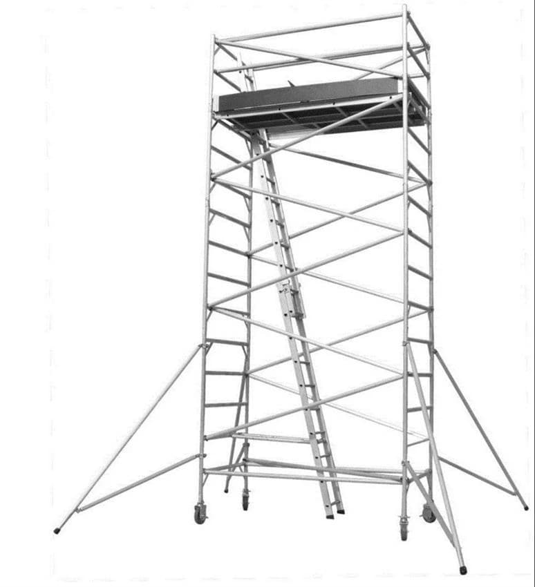 15-20 Feet Silver Aluminum Scaffold Tower