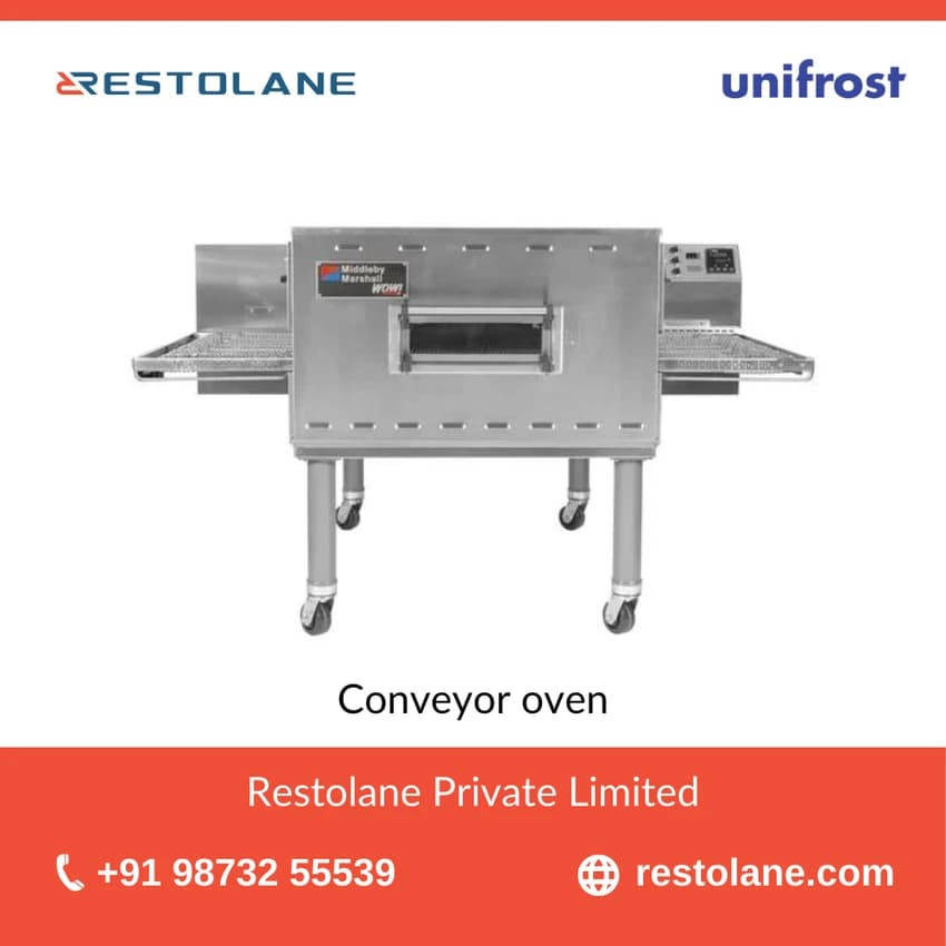 Unifrost Gas Conveyor Oven (Brand: Middleby Marshall) 536 G, Pizza Size: 18 inch