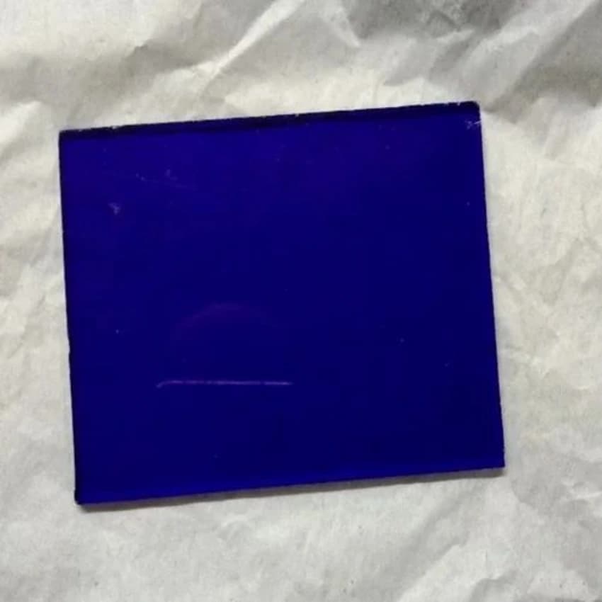 Cobalt Blue Glass