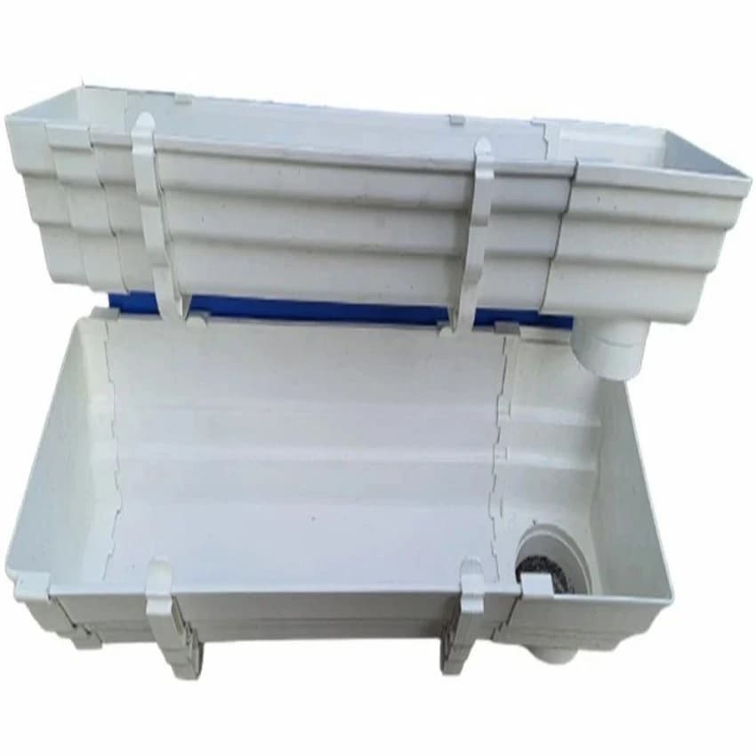 Frp Industrial Roof Rainwater Gutter, 3 mm