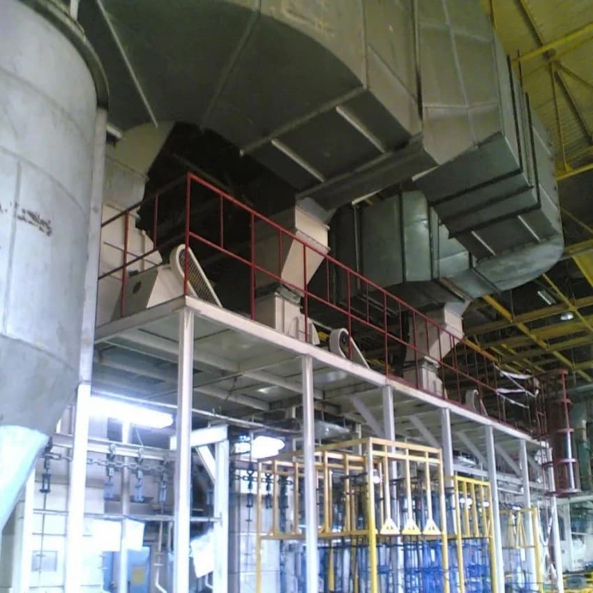 Mild Steel Powder Coating Plants, Finish To Hammer Tone