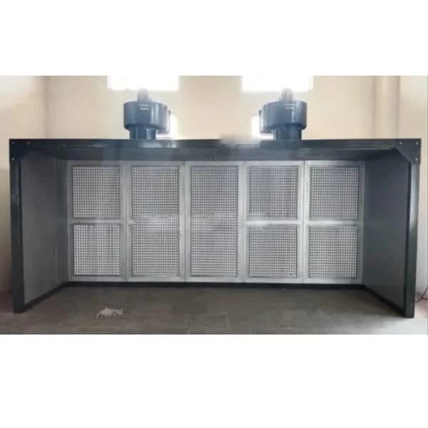 Dry Type Front Open Paint Spray Booth for Wooden Furniture