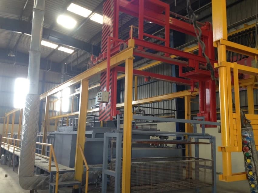 Dip And Spray Pretreatment Plant, Capacity: 5000-10000 L