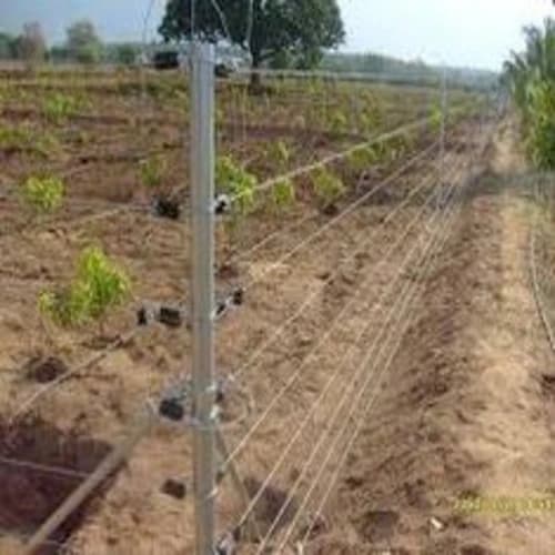 Metal & PVC Solar Fencing Security System, 5kV-15kV