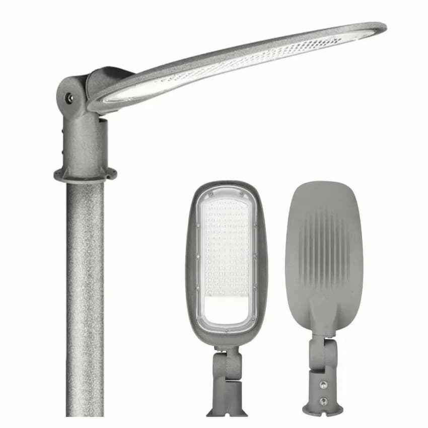 Warm White ISI LED Solar Street Light, Aluminium
