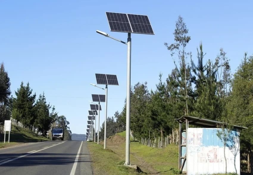 LED Solar Street Light, Aluminium